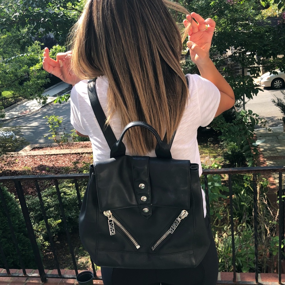 Kenzo Backpack | Authentic | Black Leather